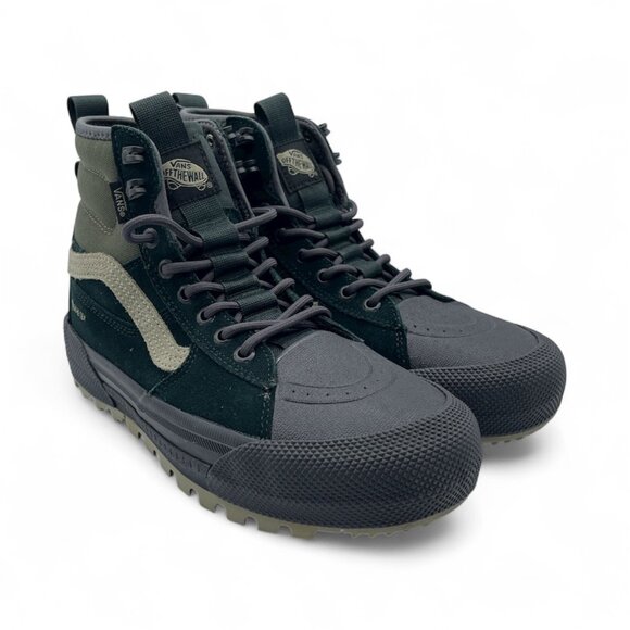 Vans MTE Sk8-Hi GORE-TEX Insulated Shoe Scarab/Grape Leaf W/8 Hiking Boots NEW - Picture 4 of 9
